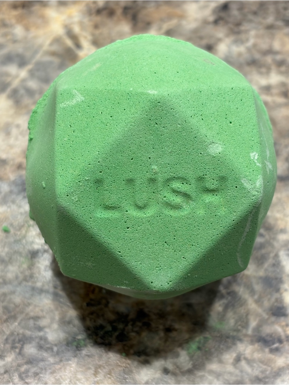 Lush Lord of Misrule Slime Green Bath Bomb